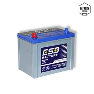 แบตเตอรี่รถยนต์ ESB MF95 (JIS 60D26R-MF)