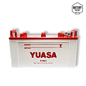 แบตเตอรี่รถยนต์ YUASA N120Z (JIS 115F51)