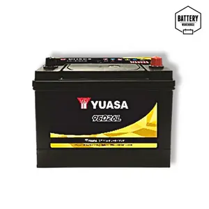 แบตเตอรี่รถยนต์ YUASA 95D26L-SMF