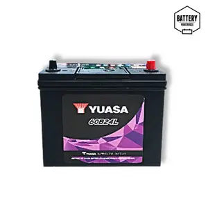 แบตเตอรี่รถยนต์ YUASA 60B24L-SMF