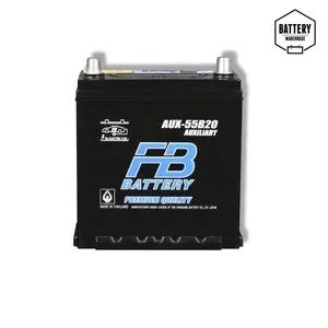 แบตเตอรี่รถยนต์ FB AUX-55B20L (JIS 55B20L-MF)