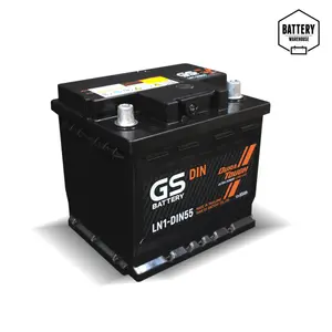 แบตเตอรี่รถยนต์ GS LN1-DIN 55 (MF)