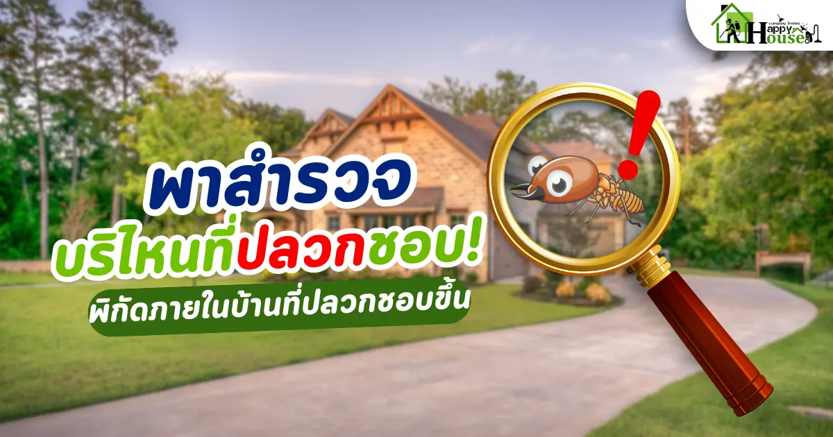 สำรวจพิกัดบริเวรบ้านที่ปลวกมักขึ้น พร้อมวิธีป้องกันและกำจัดปลวก สำรวจพิกัดบริเวรบ้านที่ปลวกมักขึ้น พร้อมวิธีป้องกันและกำจัดปลวก