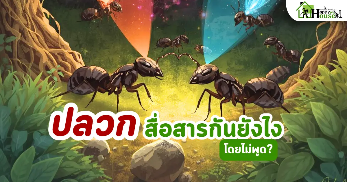 ปลวกสื่อสารกันยังไงโดยไม่พูด – ความรู้สำคัญก่อนกำจัดปลวกเชียงใหม่