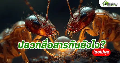 ปลวกสื่อสารกันยังไงโดยไม่พูด กำจัดปลวกเชียงใหม่