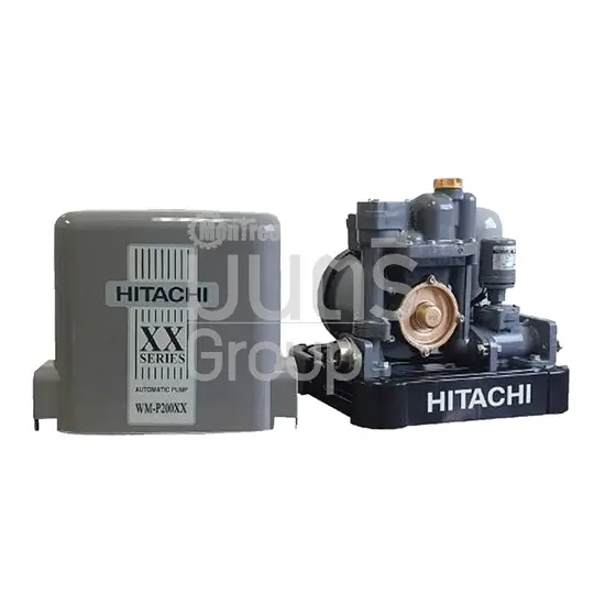 ปั๊มอัตโนมัติถังเหลี่ยม  HITACHI  1"   WM-P200 XX  200W