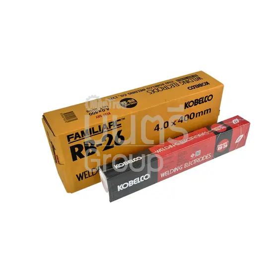 ลวดเชื่อม KOBE RB-26 4.0 มิล (แดง) 20 KG. 1:4