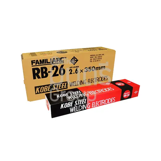 ลวดเชื่อม KOBE RB-26 2.6 มิล (แดง) 20 KG. 1:10