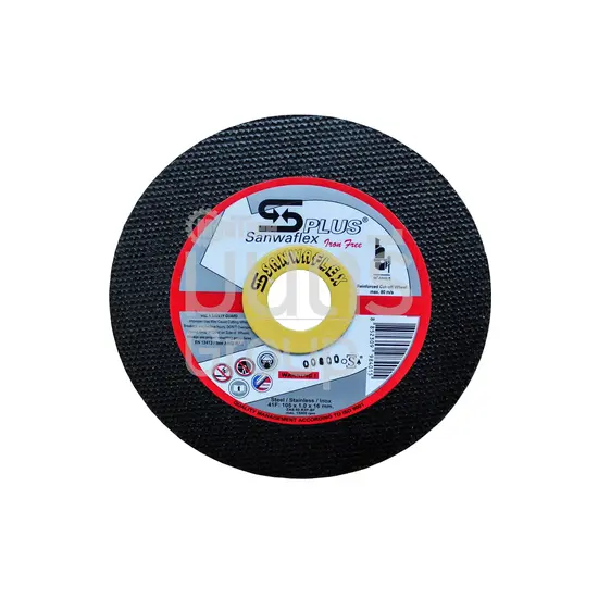 แผ่นตัดเหล็ก 4" SANWAFLEX บาง 1 มิล ZAS-60