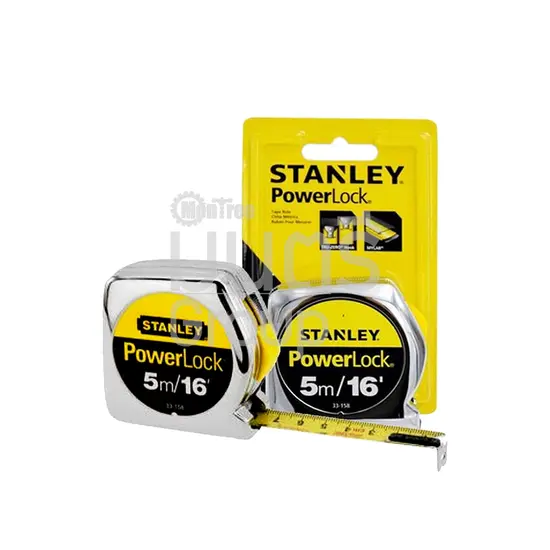 ตลับเมตรแบบเหล็ก 5 ม. STANLEY (POWER LOCK) 33-158