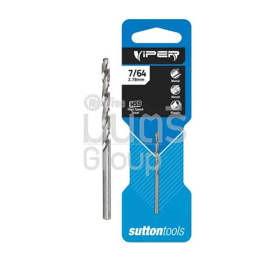 ดอกเจาะเหล็ก 7/64" SUTTON ออสเตรเลีย