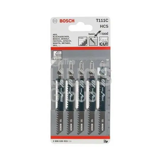 ใบจิ๊กซอว์ BOSCH T 111 C ใบจิ๊กซอว์ BOSCH T 111 C