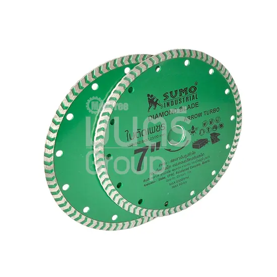 แผ่นตัดเพชร 7" SUMO (TURBO) 2 IN 1 (30708)
