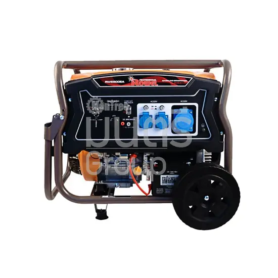 เครื่องปั่นไฟ เบนซิน 5.5 KW. ROWEL RW6500E กุญแจสตาร์ท