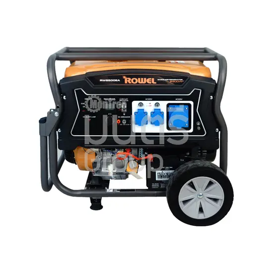 เครื่องปั่นไฟ เบนซิน 7.5 KW. ROWEL RW8500EA (ATS)กุญแจสตาร์ท