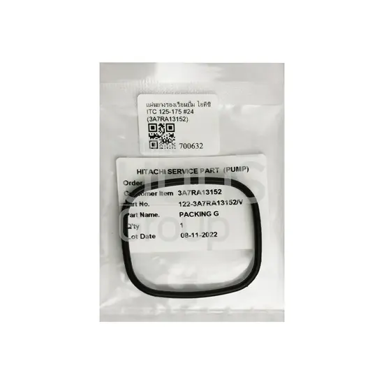 แผ่นยางรองเรือนปั๊ม ไอทีซี ITC 125-175 #24 (3A7RA13152)