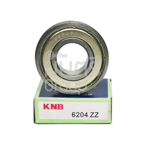 ลูกปืนรถเข็น 8" #6204 ZZ KNB เกรด A