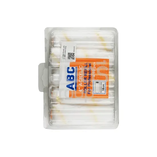 อะไหล่ลูกกลิ้งทาสี (เคมี) 4" ABC (แพ็คมี10อัน)
