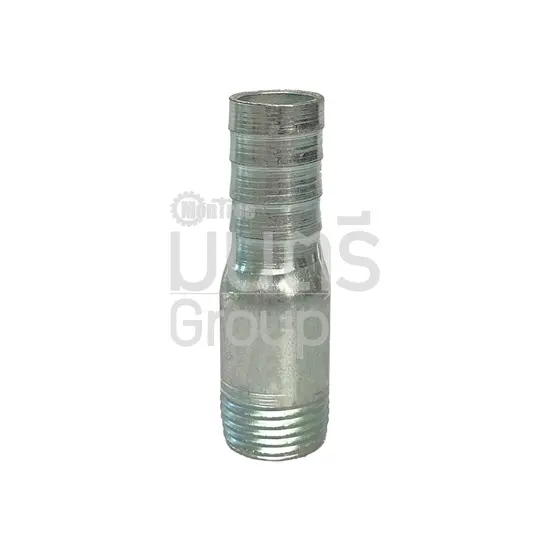 ข้อต่อหางปลาเกลียว 1 ข้าง เหล็ก 1/2" (แป๊ปลด)