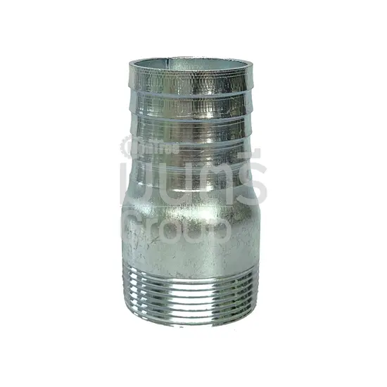 ข้อต่อหางปลาเกลียว 1 ข้าง เหล็ก 2 1/2" (แป๊ปลด)