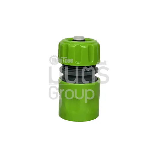 ข้อต่อคอปเปอร์ PVC 1/2" QCV-12 เหลือง-เขียว สวมอัดกันน้ำย้อน