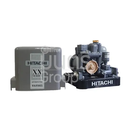 ปั๊มอัตโนมัติถังเหลี่ยม HITACHI 1" WM-P350 XS,XX 350W