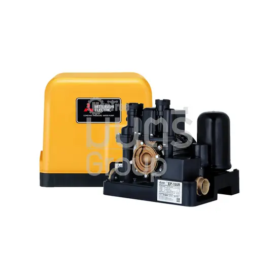 ปั๊มอัตโนมัติถังเหลี่ยม MITSUBISHI 1" EP-155 R 150W
