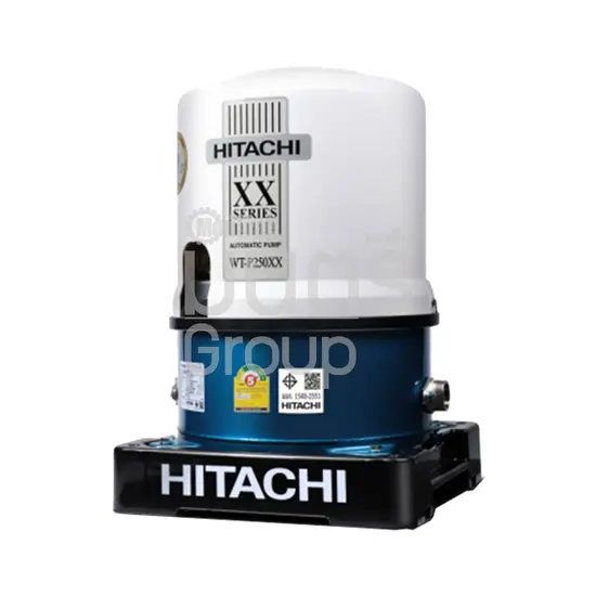 ปั๊มอัตโนมัติถังกลม 1" HITACHI WT-P250 XX 250W