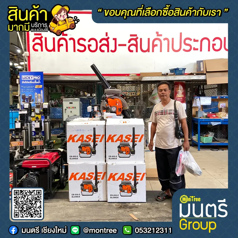 เป่าใบไม้ KASEI EB-800E