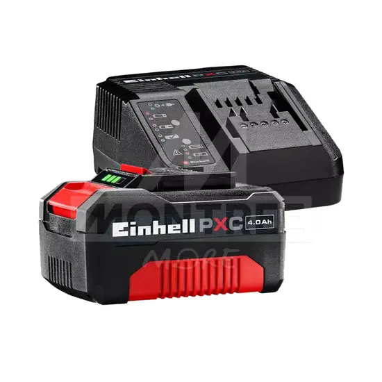 Einhell ชุดแบตเตอรี่พร้อมเครื่องชาร์จ 4.0 Ah Power
