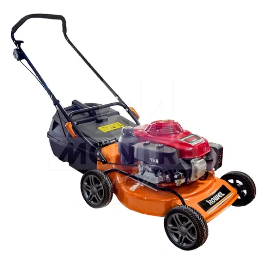 ROWEL เครื่องตัดหญ้า 4 ล้อโครง เครื่องยนต์ HONDA 5.5 HP GXV160 มีที่เก็บหญ้า