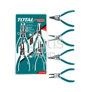 คีมหนีบ+ถ่างชุด 4 ตัว/ชุด TOTAL 7" #THT- 114041