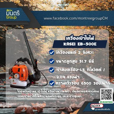 เป่าใบไม้ KASEI EB-500E