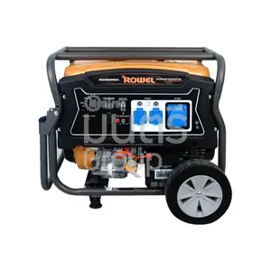 เครื่องปั่นไฟ เบนซิน 7.5 KW. ROWEL RW8500EA (ATS)กุญแจสตาร์ท