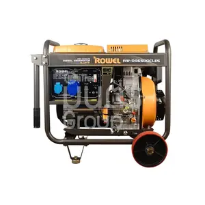 เครื่องปั่นไฟ ดีเซล 5.5 KW ROWEL RW-DE-DG6500CLES