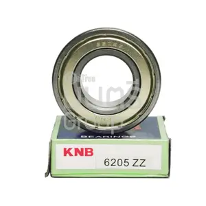 ลูกปืนรถเข็น 10"-12" รู 1" #6205 ZZ KNB เกรด A
