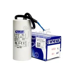 คอนเดนเซอร์ 40 UF 450V แบบสาย COMAR