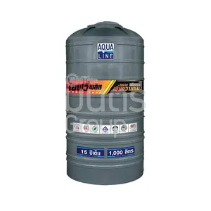 แท้งค์(ถัง)เก็บน้ำ 1000 L AQUALINE HEAVY PLUS (สีเทา)