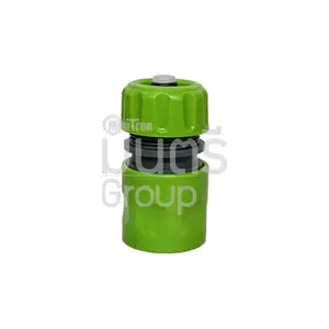 ข้อต่อคอปเปอร์ PVC 1/2" QCV-12 เหลือง-เขียว สวมอัดกันน้ำย้อน