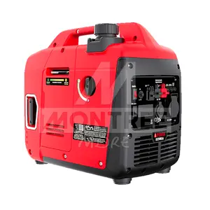 AIPOWER เครื่องปั่นไฟ เบนซิน Inverter SM1200i 1200w สตาร์ทกุญแจ