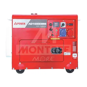 AIPOWER เครื่องปั่นไฟ ดีเซล 7 KW MAX AD10000SE3 220/380V