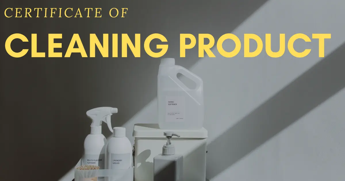 มาตรฐานผลิตภัณฑ์ทําความสะอาดพื้นชนิดเหลว