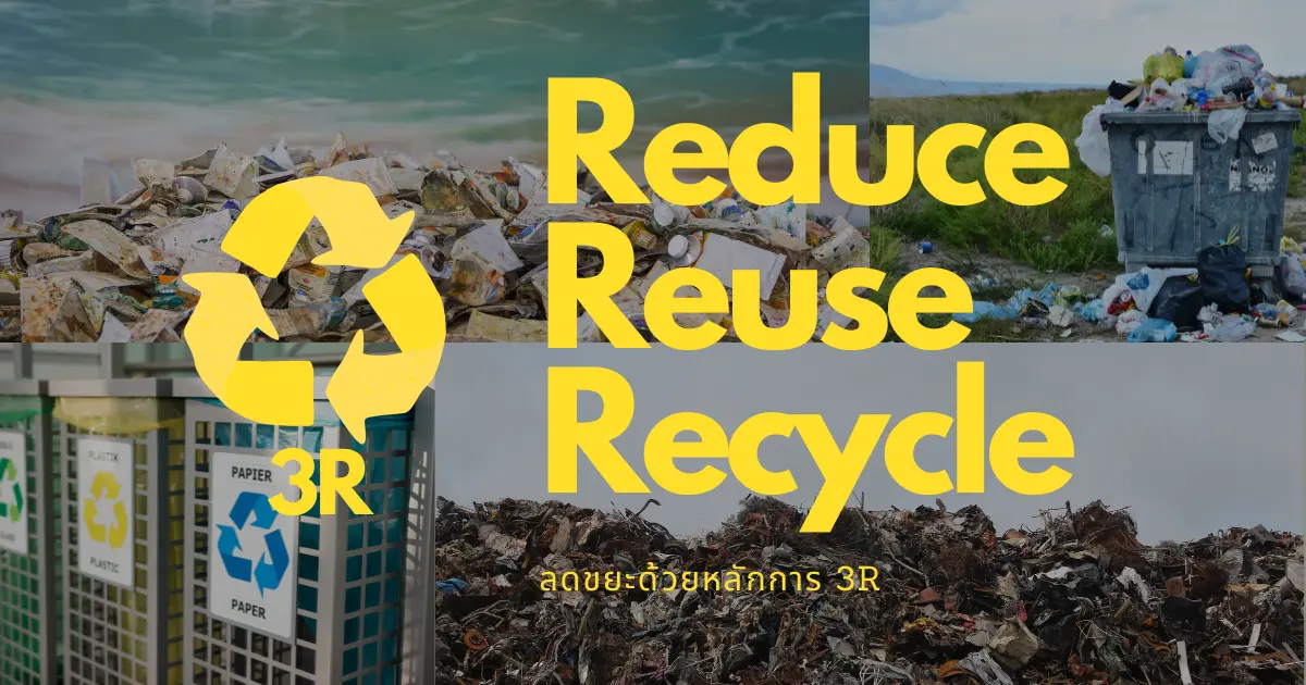 คุณรู้หรือไม่ คนไทยสร้างขยะรวมกันมากกว่า 27 ล้านตันต่อปี