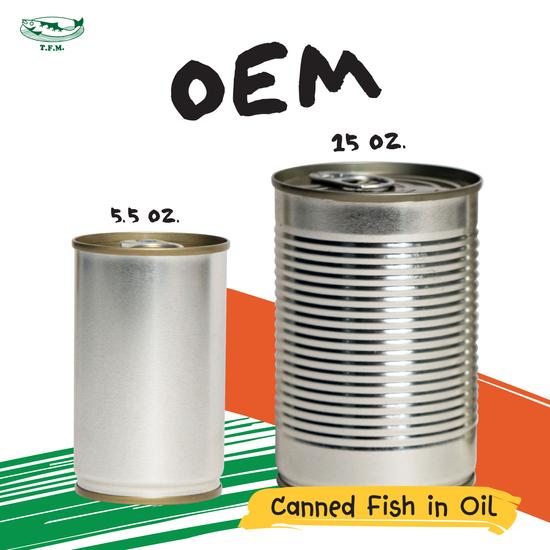 OEM Canned Fish in Oil l Thaveechai Food Manufacturing