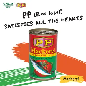 [Red Label 155 grams] PP Mackerel in Tomato Sauce