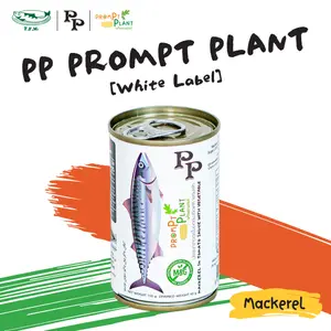 [White Label 155 grams] PP PROMPT PLANT Mackerel in Tomato Sauce with Veggies