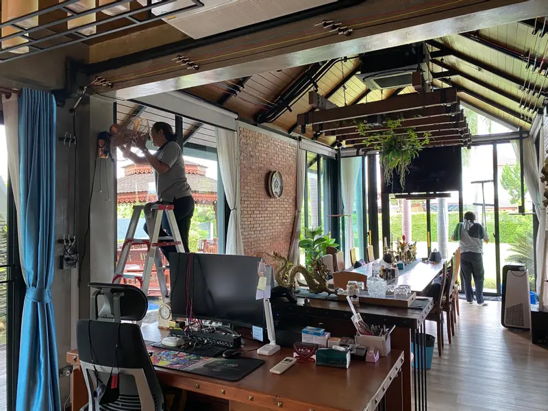 ทำความสะอาดบ้านลูกค้าประจำปี