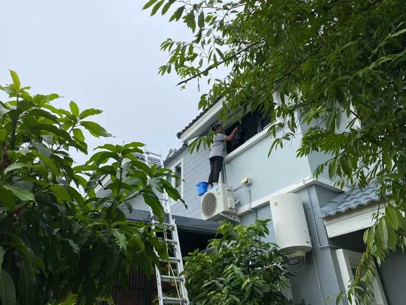 ทำความสะอาดบ้านลูกค้าประจำปี