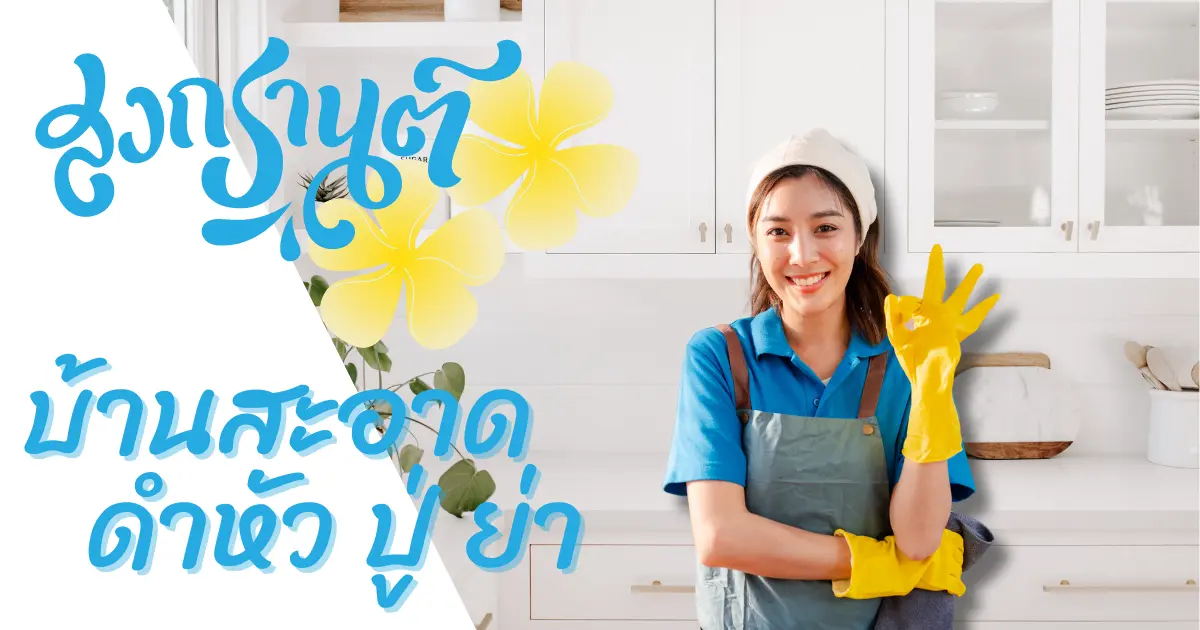 สงกรานต์แล้ว ชวนมาทำความสะอาดบ้านของเราให้สะอาดและหน้าอยู่กันเถอะ