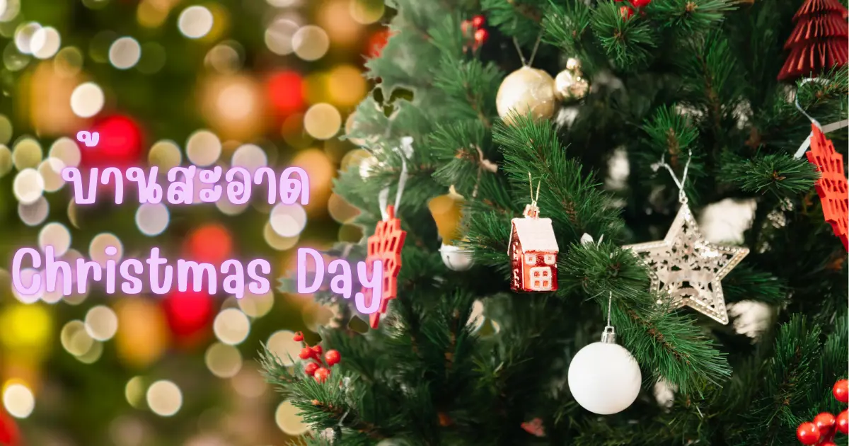 ทำความสะอาดบ้านต้อนรับครอบครัวในวันคริสต์มาส สนุก อบอุ่น และบ้านสะอาดน่าอยู่